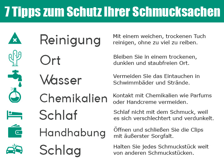 Tipps zum Schutz Ihrer Schmucksachen