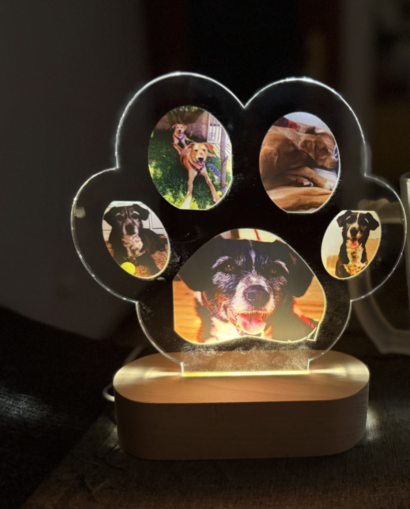 Placa En Vidrio Grabado Láser Hexago I - Trofeos Campeón